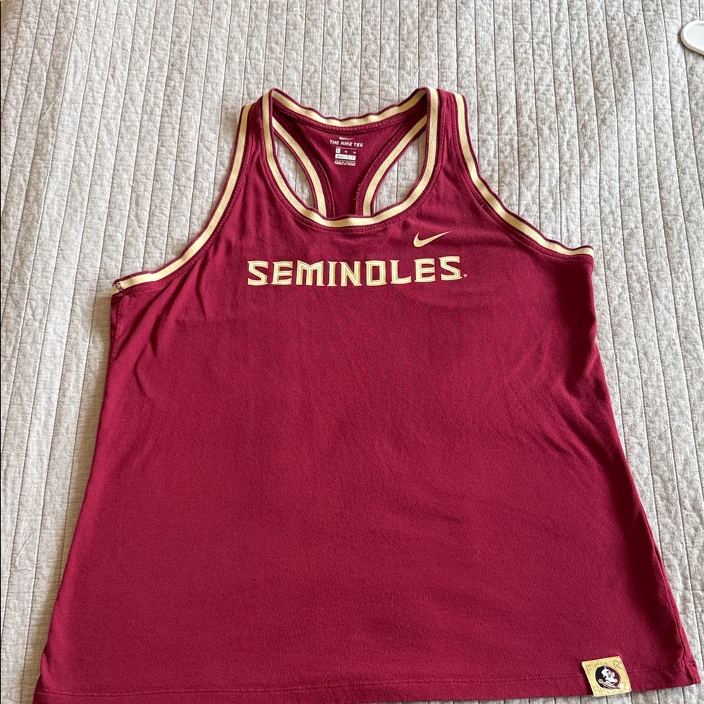 Nike Seminoles Athletic Racerback Tank Size XL - Picture 5 of 6